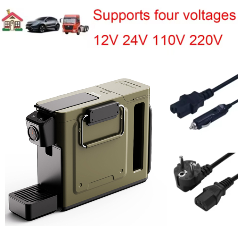 AR-60CF-24 24V 300W DC 500ML Arier OEM Manufacturer Multicooker Coffee Pod Machine for Truck Kitchen & Travel RV Camping